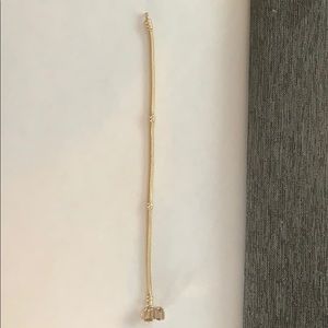 Solid 14k Pandora charm bracelet.